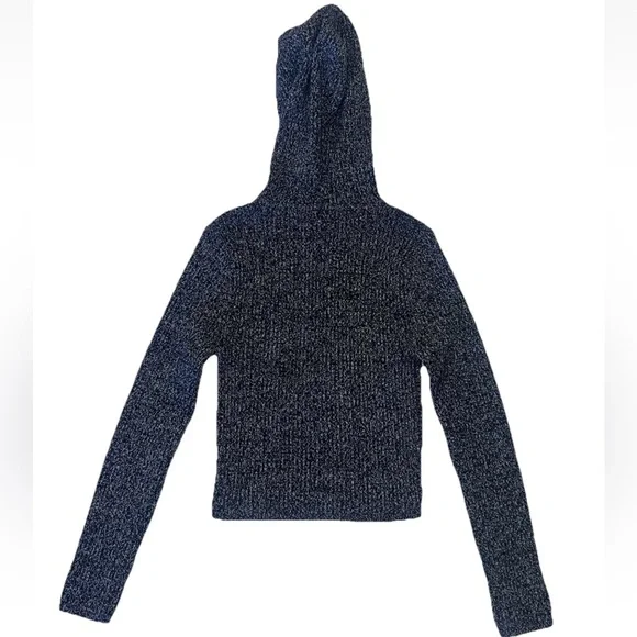 Aerie NEW Womens Late Night Cropped Hoodie Sweatshirt Sz L - Picture 5 of 6